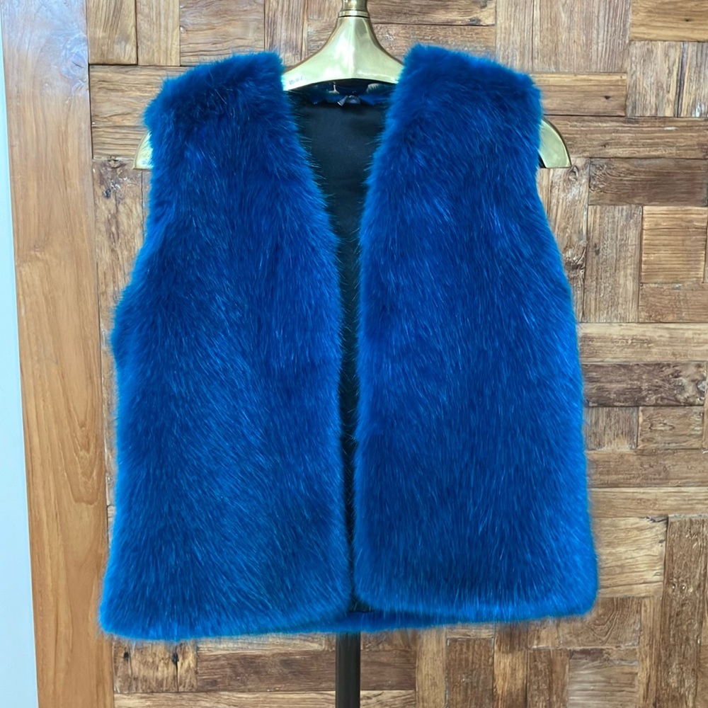 Kettlewell x Helen Moore faux fur vest